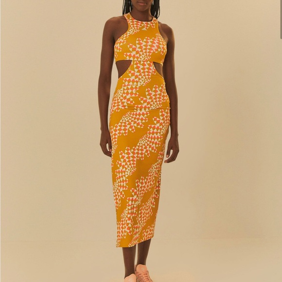 adidas Farm Rio cutout midi dress - Picture 1 of 6